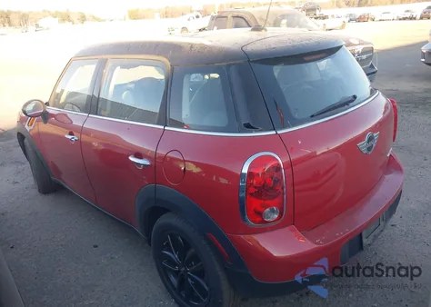 2013 Mini Countryman Cooper from USA, damaged, VIN WMWZB3C56DWM31002